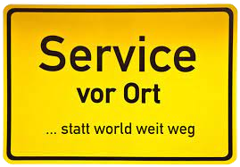 Service vor Ort statt World Wide Weg